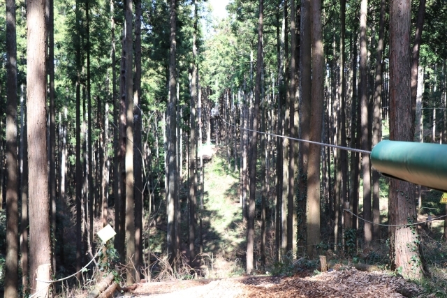 地形・景観を生かした2つのダイナミックなアスレチックコース19