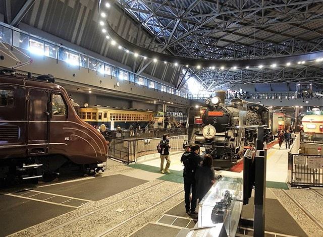 本館の目玉！車両ステーション