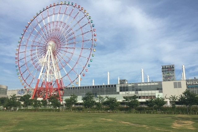 1400～　「シンボルプロムナード公園 夢の広場」で一休み