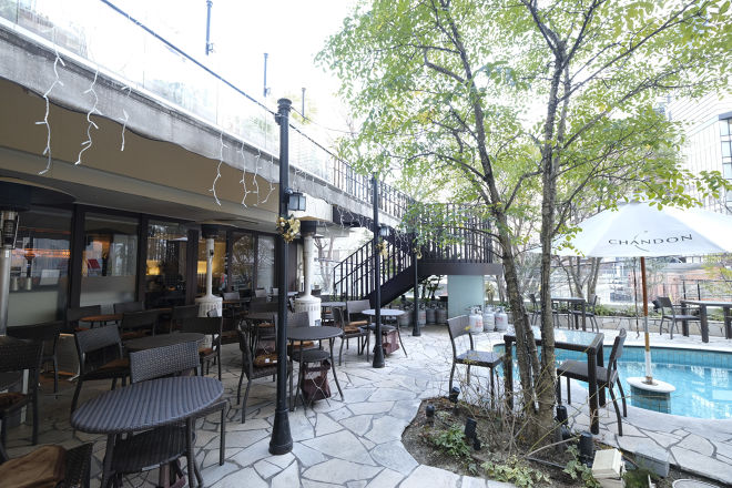 347CAFE＆LOUNGEの内観です