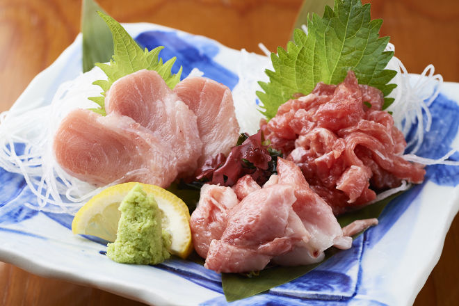 海鮮居酒屋 うお八のメニューです。