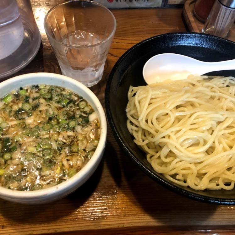 鶏の穴つけ麺