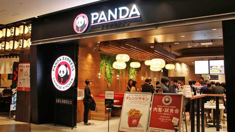 PANDA　EXPRESS ダイバーシティ東京プラザの外観