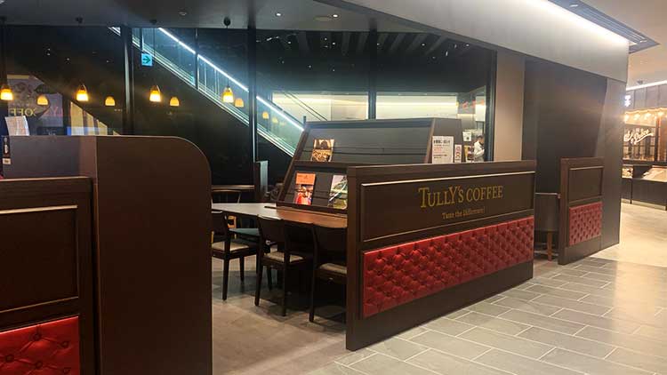 タリーズコーヒー キュープラザ池袋店 座席