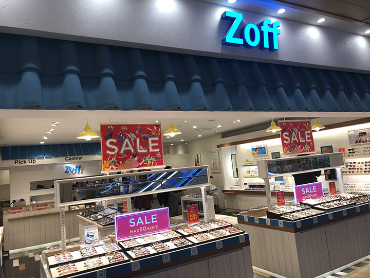 Zoff サンシャイン店 外観