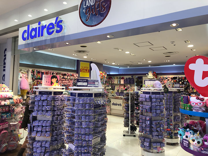 Claire's サンシャイン店外観