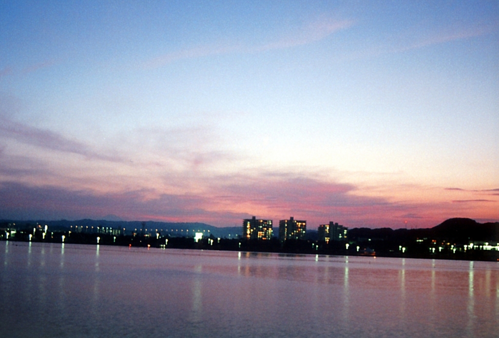 八景島シーパラダイス 夕焼け