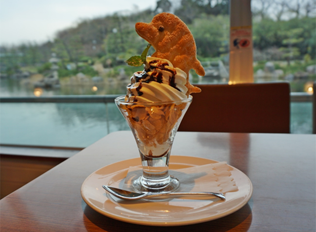 しながわ水族館 レストラン パフェ